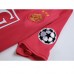 2008 Manchester united Home Euro Three Stars