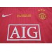 2008 Manchester united Home Euro Three Stars